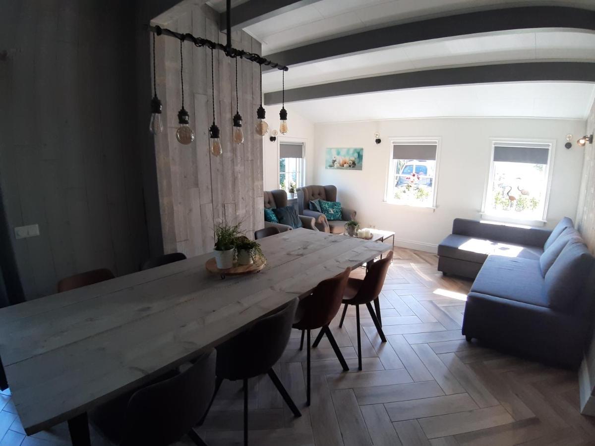 Luxe Chalet 'Wysha' Sint Annaland Exterior foto